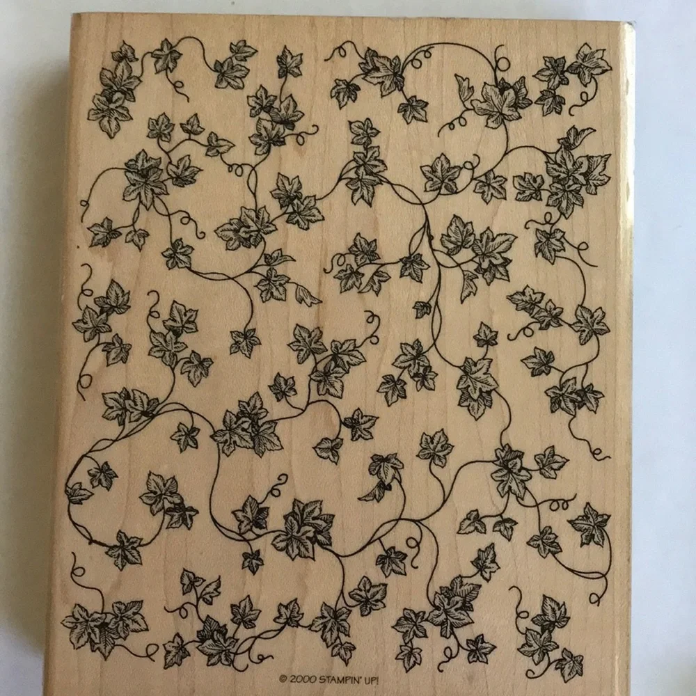 Thanksgiving/fall themed rubber stamp set